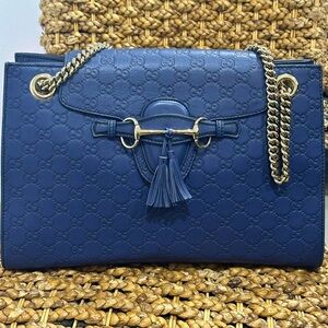 Gucci Emily Guccisima Tassel Bag